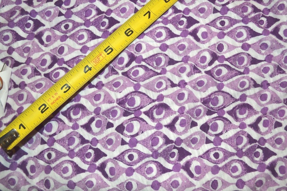 54″ Long by 65″ wide Purple Plum Knit T-Shirt Girls Kids Clothing Material