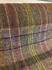 Fine Italian Plaid Wool – Nanette Lepore End Bolt – Gorgeous Drape INSANELY SOFT