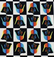 STAR WARS DARTH VADER COTTON FABRIC THREE YARDS 108″ x 44″