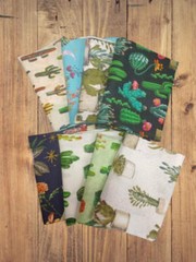 Assorted Cactus Fabric – 1 lb Scrap Bundle