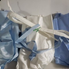 1.6 lb junk journal fabric remnants white lt blue baby blue sateen fabric ribbon