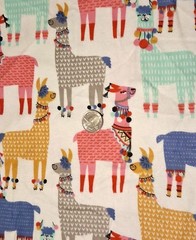 MULTICOLORED LLAMAS! *FLANNEL* SO WARM! – COTTON CRAFT QUILTING