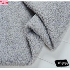 150x50cm1pc Good Plush Fabric Warm Soft Imitation Lambs Flannel Cashmere Plush