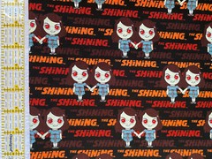 NEW & HTF Camelot Fabrics Stephen King THE SHINING GRADY GIRLS TWINS 100% Cotton