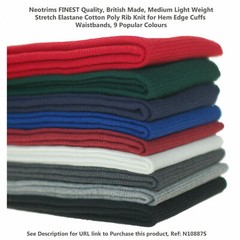 Rib Knit Waistband,Ribbed Cuff Striped Fabric,Revamp Bomber Jackets,Neotrims UK