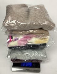 LOT OF 6 100% Cashmere Sweaters Bundle Flawed Crafter Cutters Fabric 2.12 Lbs CT
