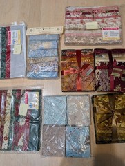 Miscellaneous Fat Quarter 18″ x 21″ Bundles Precut over 50