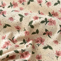 Floral Fabric Print Dress Cloth 55″ Wide By The Meter for Quilting Sewing
