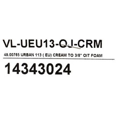 Chaparral Boat 3/8 Foam Back Vinyl 49.00765 | Urban Cream 54 Inch (YD)