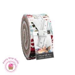 Moda PEPPERMINT BARK Basic Grey Quilt Fabric JELLY ROLL 40 strips Quilting