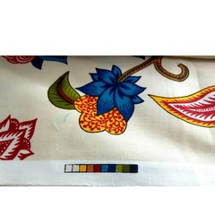 Vintage Waverly Screen Print Fabric Rambouillet The Place Vedome Collection