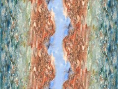 DESERT OASIS 3 yards MODA Fabric Create Joy quilting desert landscape 39761-11