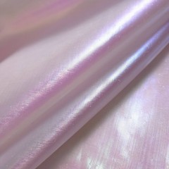 Pearlescent Pink Bubble Lame Fabric 60″ By The Yard Shifting Costume Cloth