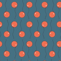 1/2 Yard – Goodnight Moon | Balloon in Teal (227862) | 100% Organic Cotton