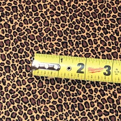 WILD ANIMAL Cheetah looking PRINT 100% COTTON FABRIC by the yard #08 Big Cat