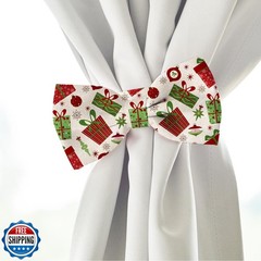 12Pcs Christmas Cotton Fabric Bundles Xmas Plaid Stripe Snowflake Gift Printe