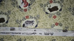 Little Woodland Animals By the yard by 43 inches cotton print Dear Stella