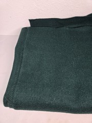 Wool Felt Fabric Forest Green Teal 60 x 34 Coat Craft Sewing Material