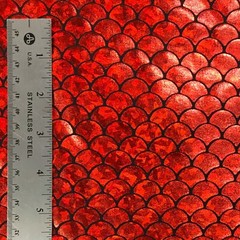 Fish Scale / Mermaid Holographic & Reflective 4-Way Stretch Fabric 58/60″ Wide