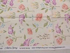 Fat Quarter 6 Coordinating Adel in Spring by Sandy Gervias for Riley Blake