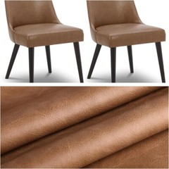 Versatile Faux Leather Fabric for DIY Upholstery & Crafts | Wipe-Clean Surface