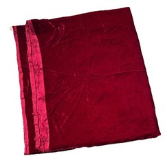 Cranberry Red 38″ W 8.8 YD L Quality Velvet Fabric 2 Panels Cosplay Event Craft