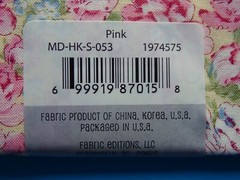 Design By Piece Fat Quarters 100% Cotton 18″ x 21″ Pink Floral Groovy Paisley
