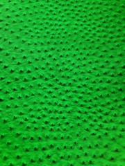 Neon Lime ostrich faux vinyl Marine grade UV Fabric Sold By The Yard For Upholst