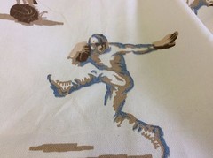 SPORTS FABRIC COTTON-56 INCH WIDE- 1 1/4 YARDS