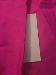 Thai Silk CO/ 100% SilkFabric 46″X40″wide Sewing/Craft/Hobby/Pink 1960’s Vintage