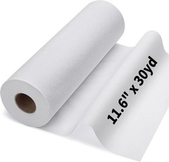 Medium Weight Interfacing Fabric for Sewing: White 11.6″ x 30yd Iron On Non-Wove