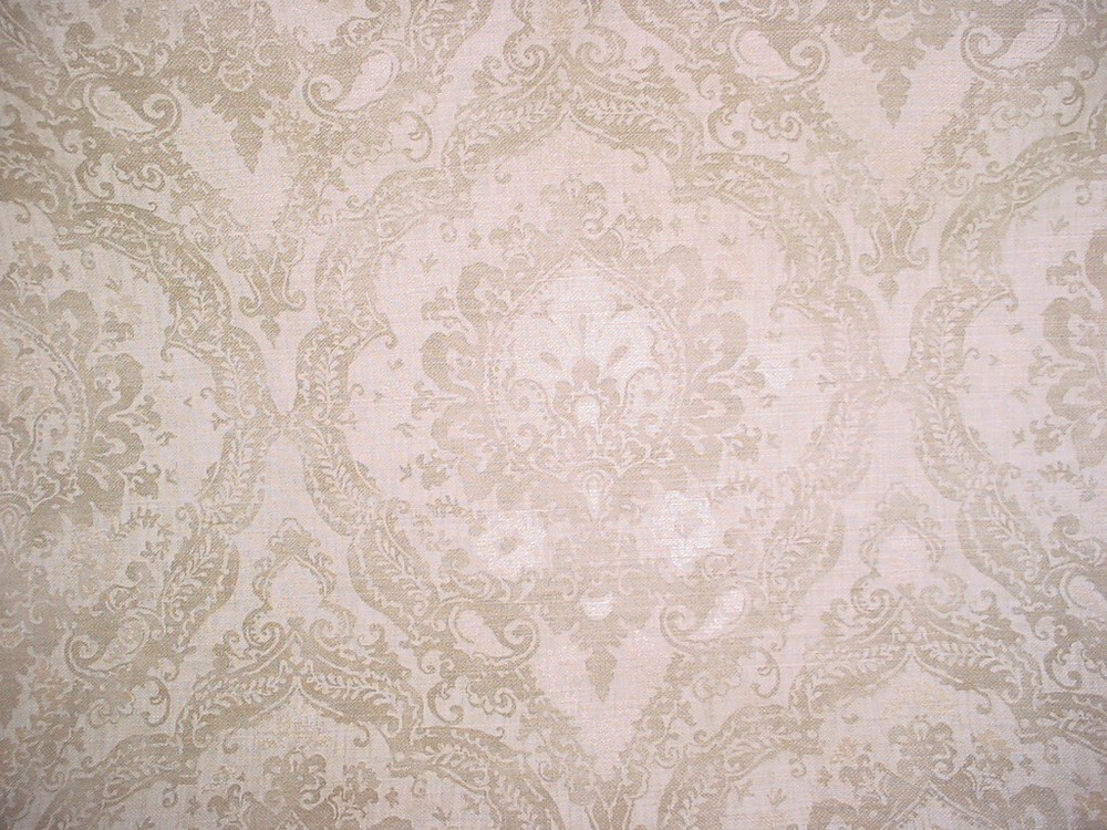 1Y Blendworth of England Radcliffe Floral Printed Linen Upholstery Fabric