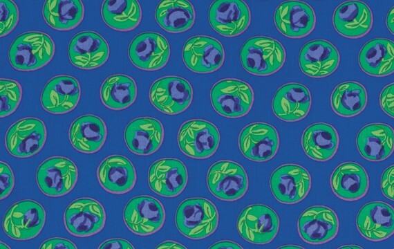Kaffe Fassett SURREY BLUE PWGP135 1/2 yard original issue 3 yds available