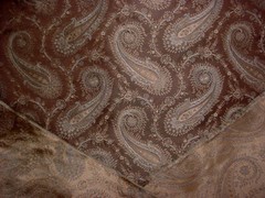4-1/2Y Kravet Couture 28915 Well Lived Life Silk Paisley Upholstery Fabric