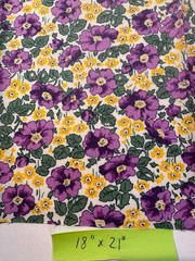 Floral Fabric Lot – Approx. 12 Yds Total Quilting Cotton Brights & Cottagecore
