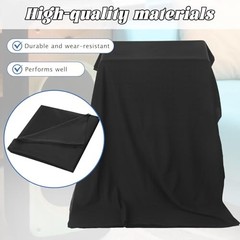 Black Speaker Grill Cloth Replacement for Home and Stage Audio Systems 67″x20