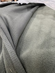 Polartec Hardface Velocity Stretch Fleece Fabric DWR OD/Sage Green 50″ W