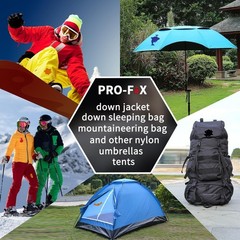 8 Sheets down Jacket Repair Patch Kit Pre-Cut Waterproof Nylon Fabric Patches