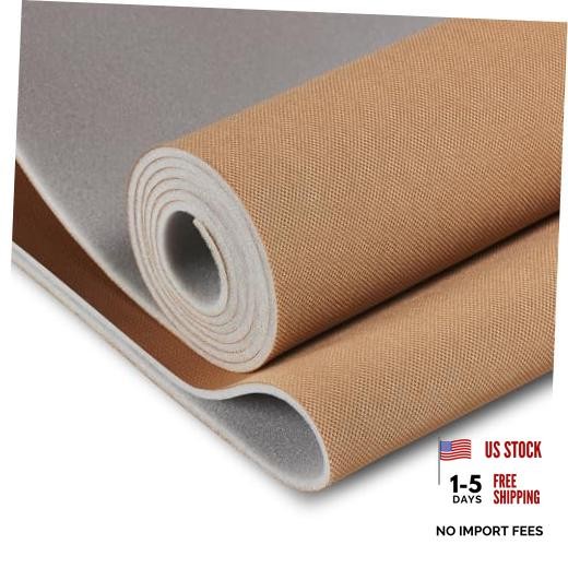 Auto Headliner Fabric 58″ L × 60″ W with Foam Backing – Mesh 58″L×60″W Brown