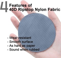 Versatile Olive Green 60″x196″ Nylon Ripstop Fabric – Easy to Sew, Windproof