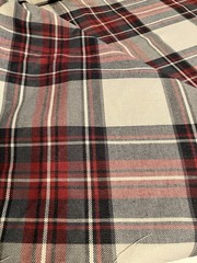 Ralph Lauren Cotton Plaid Fabric BTY, 10 Yards Available