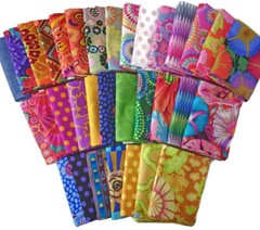 10 Fat Quarters Kaffe Fassett Floral Flowers Geometric Assorted Cotton M222.09