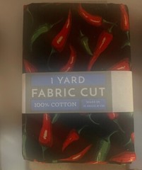 Lot Of 5 — 1 Yard Fabric Cut 100% Cotton 36x44in