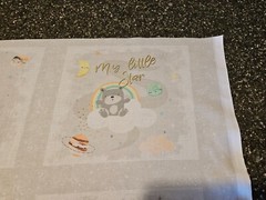 Star Bright Panel 23×42 P&B Textiles Animals Hot Air Balloon Blocks