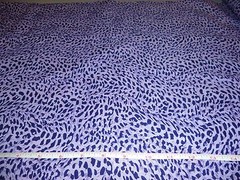 ANIMAL SKIN PRINT – PURPLE – 5+ YARDS – SOLD BY THE YARD –