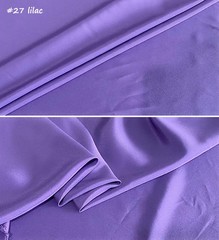 55” Wide 16 Momme Crepe Silk Fabric CDC Solid Pure Nature Silk Crepe De Chine