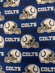 Indianapolis Colts Cotton 1-3/8 yds x 56″W