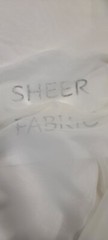 Sheer Voile Fabric | Fire Retardant | 120 Yard Bolt | 120″ | Free Shipping |