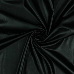 Stretchy Soft Faux Leather Fabric Material – BLACK