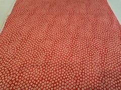 AUNT LINDY’S PAPER DOLLS Dark Pink Dots, Blue Hill Cotton Fabric HALF YARD